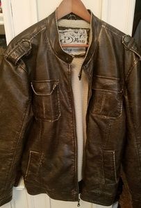 Leatherish jacket